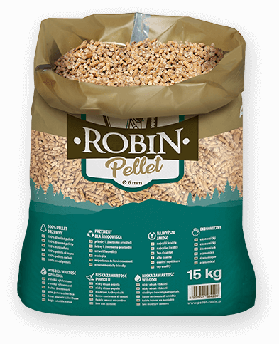 worek pelletu opałowego Robin do kupienia w Konstancinie-Jeziornie lub sklepie internetowym